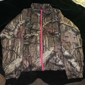 Warm Puffy browning winter coat